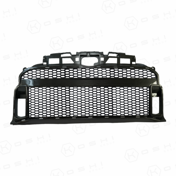 Rivestimento della griglia del paraurti anteriore in carbonio per Toyota Yaris GR