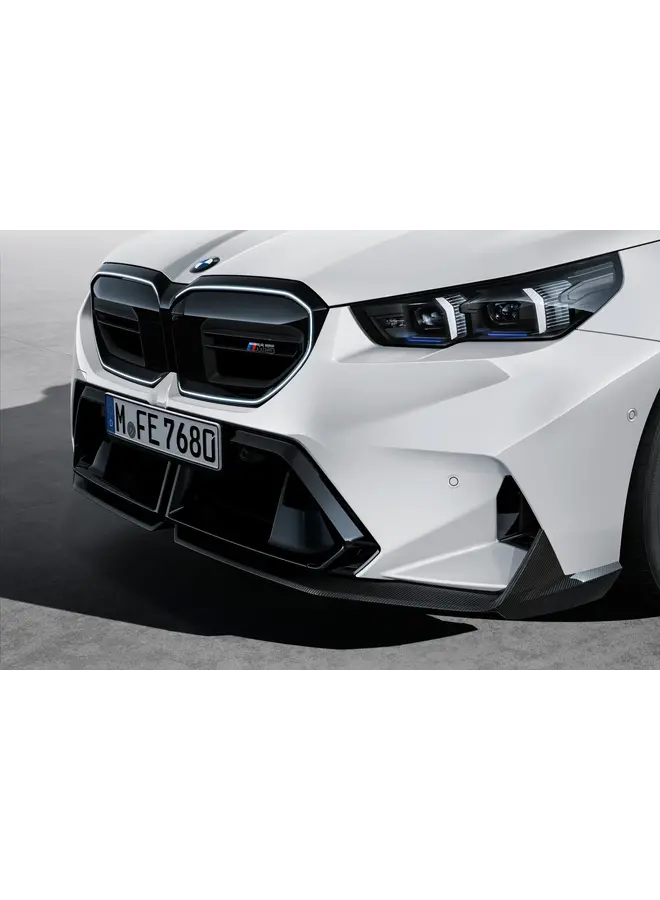 BMW G90 G99 M5 Carbon MP voorlip slitter