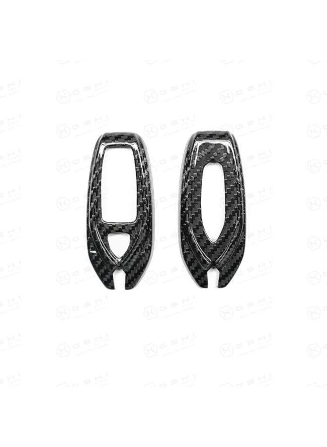 Trata-se de um caso de chave de carbono Lamborghini Revuelto