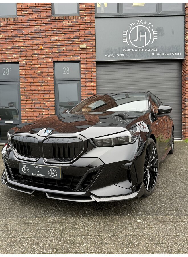 Divisor de lábios dianteiro em carbono BMW Série 5 G60 / G61 / i5 MPE