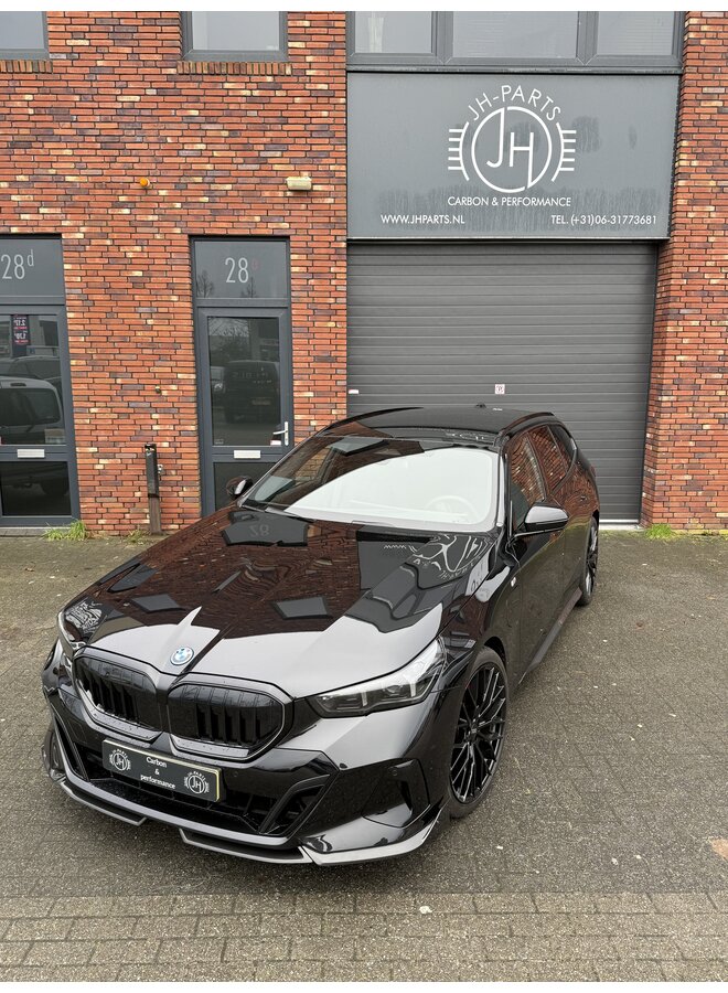 Divisor de lábios dianteiro em carbono BMW Série 5 G60 / G61 / i5 MPE