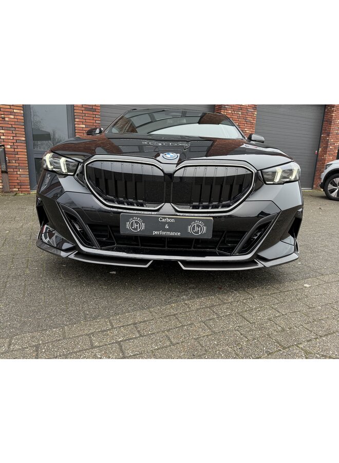 Divisor de lábios dianteiro em carbono BMW Série 5 G60 / G61 / i5 MPE