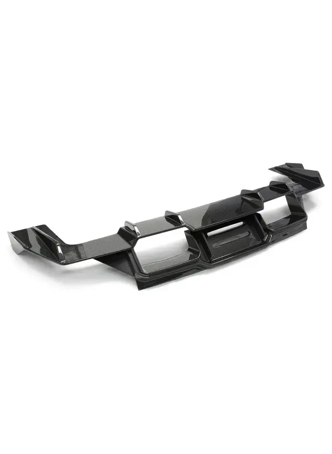 Questo riguarda un diffusore Carbon V per BMW G87 M2.