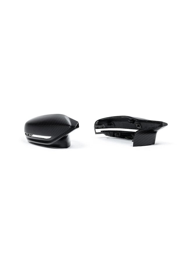 Si tratta di un set di BMW G80 G81 M3 | G82 G83 M4| G87 M2 Carbon Alpha - N Calotte specchietti