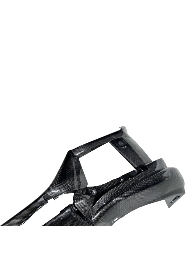 Dies ist ein Ferrari Purosangue Carbon OEM Style Frontlippensplitter-Stoßfänger-Inlay