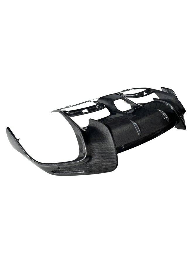 Diffusore paraurti posteriore stile OEM in carbonio Ferrari Purosangue