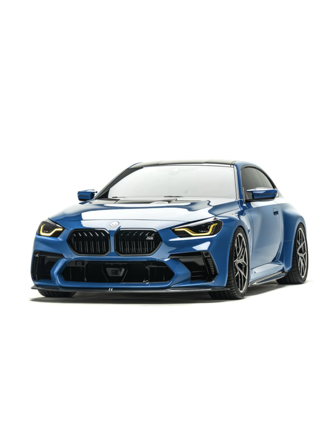 This is a BMW G87 M2 Adro front bumper set