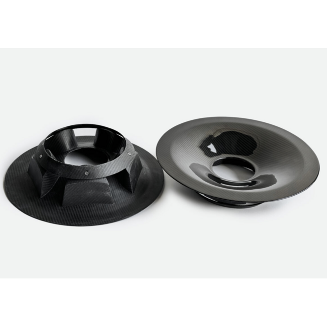 Cubiertas de llantas y discos aerodinámicos de carbono para Porsche 911 992 GT3RS