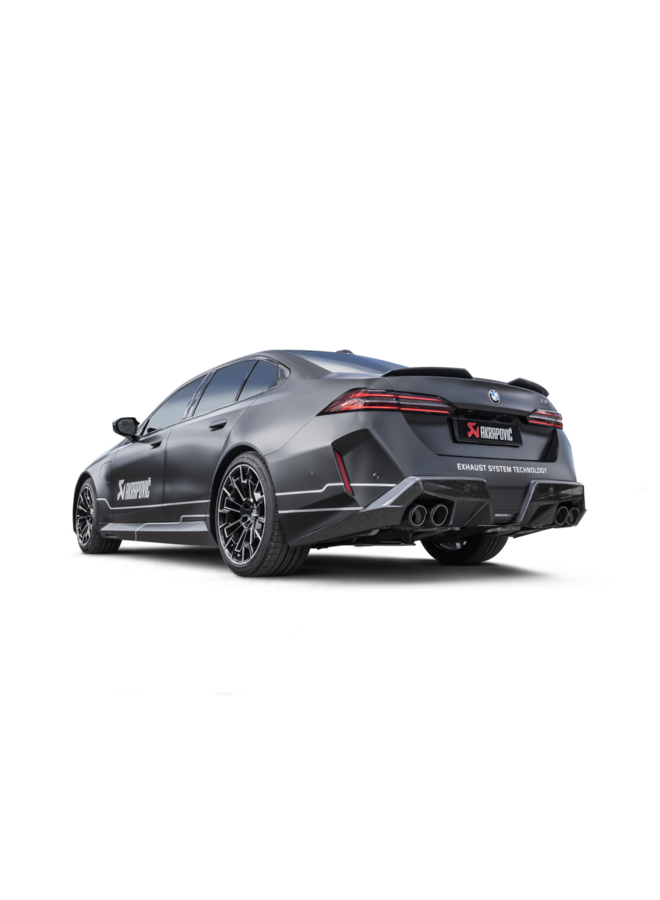 This concerns a BMW G90 G99 M5 Akrapovic exhaust system