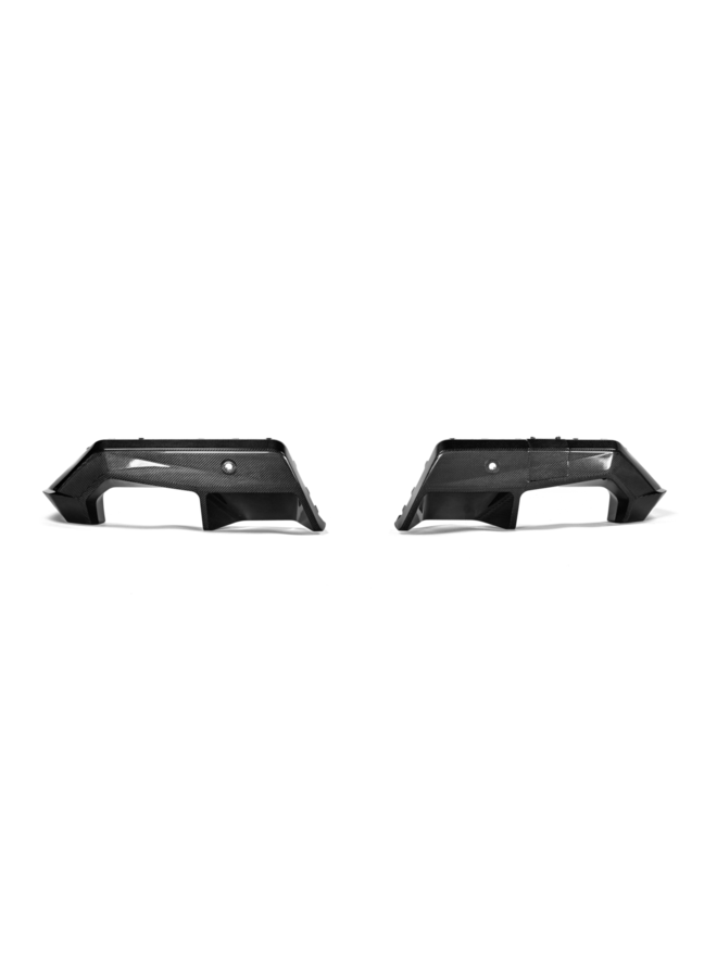 BMW G90 G99 M5 set diffusore Akrapovic in carbonio