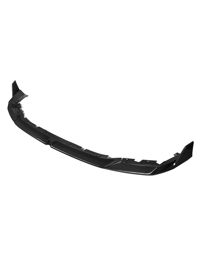 This is a BMW G90 G99 M5 SQ Carbon front lip splitter V1 & V2
