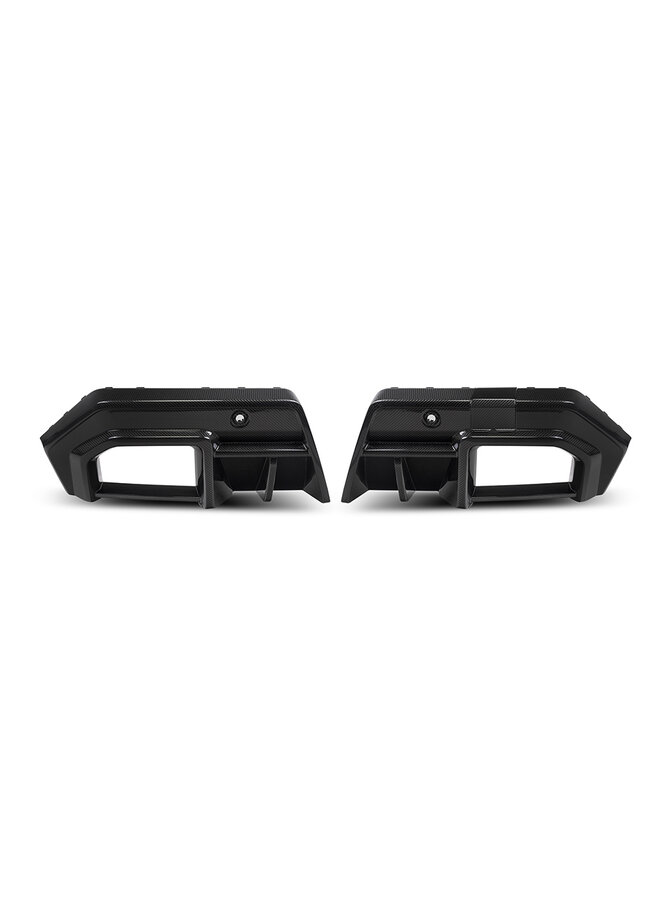 Isto diz respeito ao conjunto de difusores de carbono BMW G90 G99 M5 SQ V1 e V2.