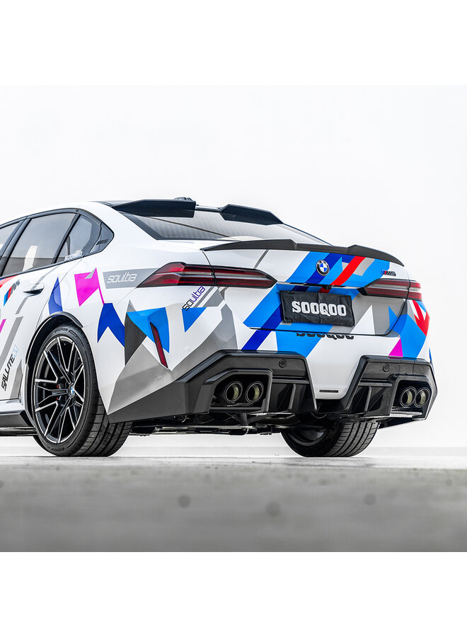 Dit betreft de BMW G90 G99 M5 SQ Carbon diffuser set V1 & V2