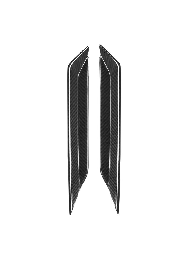 Este é um conjunto de capa refletora de carbono para pára-choque traseiro BMW G90 G99 M5 SQ