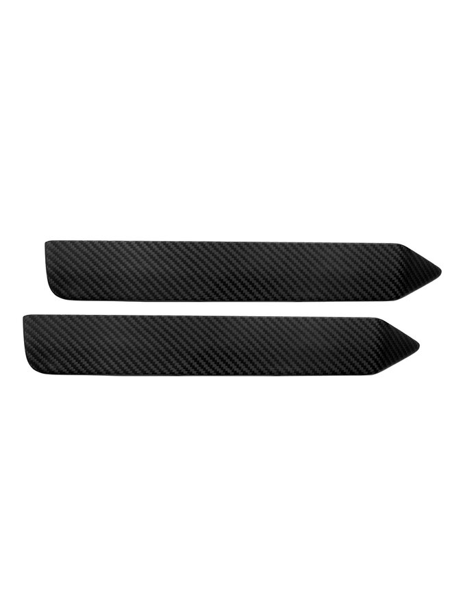Este é um conjunto de capa refletora de carbono para pára-choque traseiro BMW G90 G99 M5 SQ