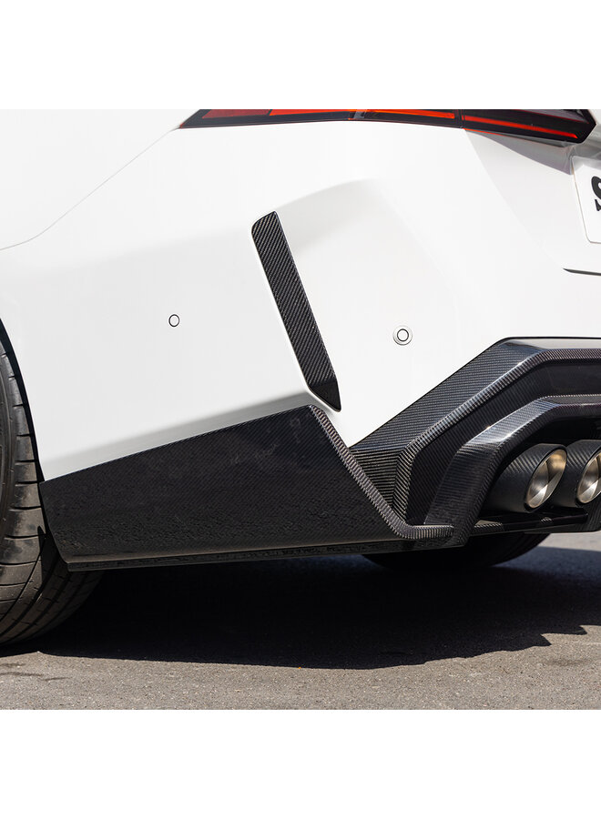 Il s'agit d'un ensemble de pare-chocs arrière en carbone pour BMW G90 G99 M5 SQ