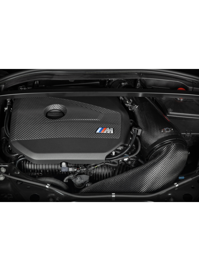 Se trata de un sistema de admisión de carbono Eventuri para BMW F70 M135, F74 M235, U10 X2 M35, U11 X1 M35