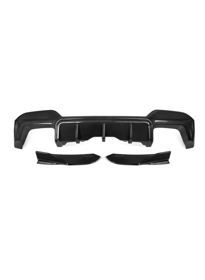 Dies betrifft einen BMW X3M F97 LCI Carbon-Diffusor