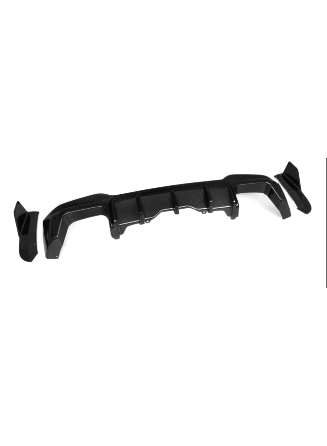 Dies betrifft einen BMW X3M F97 LCI Carbon-Diffusor