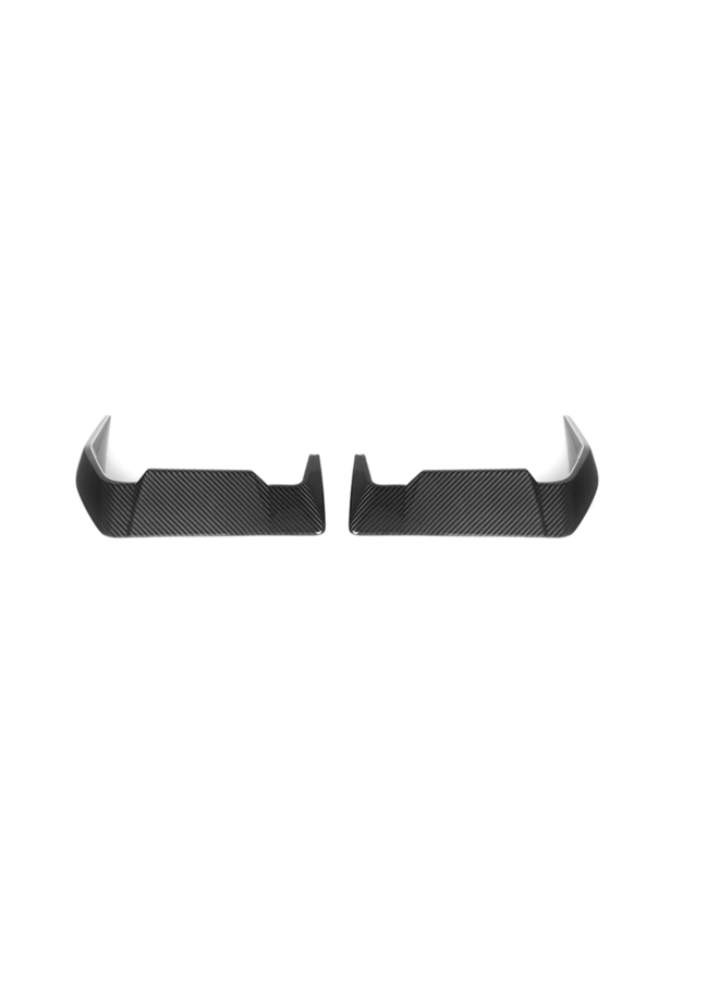 Dit betreft een set BMW G60 G61 carbon voorbumper carbon canards
