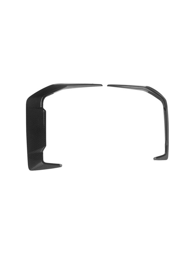 Dies ist ein Satz Carbon-Frontstoßstangen-Canards für den BMW G60 G61