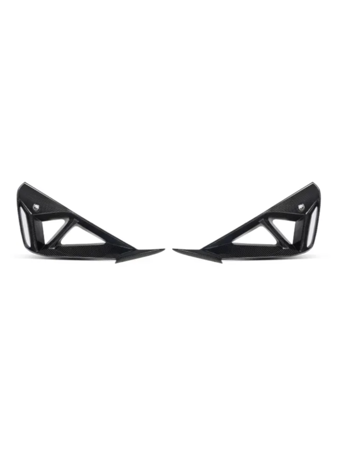 Questo è un set di prese d'aria per paraurti anteriore in carbonio per BMW Serie 2 G42