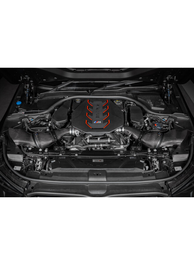 Questo è un sistema di aspirazione dell'aria Eventuri in carbonio per BMW G90 G99 M5