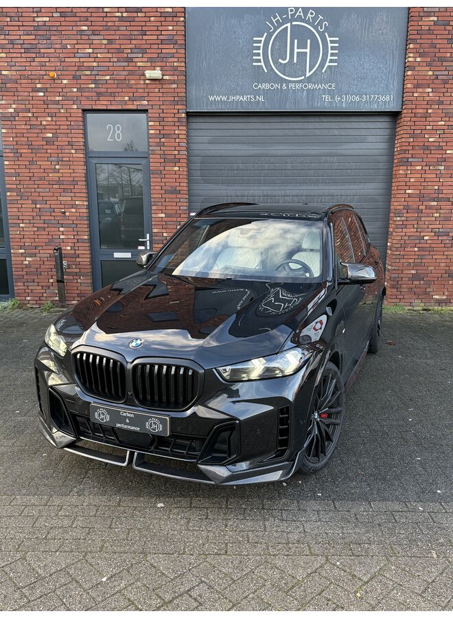BMW G05 X5 Facelift / LCI splitter per labbro anteriore in carbonio