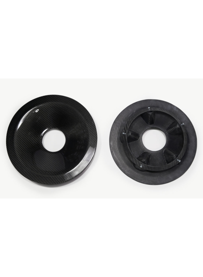 Dit betreft een set Porsche 992 GT3 RS Carbon aero discs