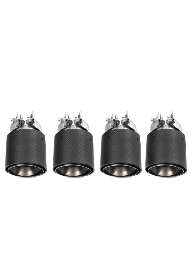 Il s'agit d'un ensemble d'embouts de garniture d'échappement en carbone pour BMW G90 G99 M5