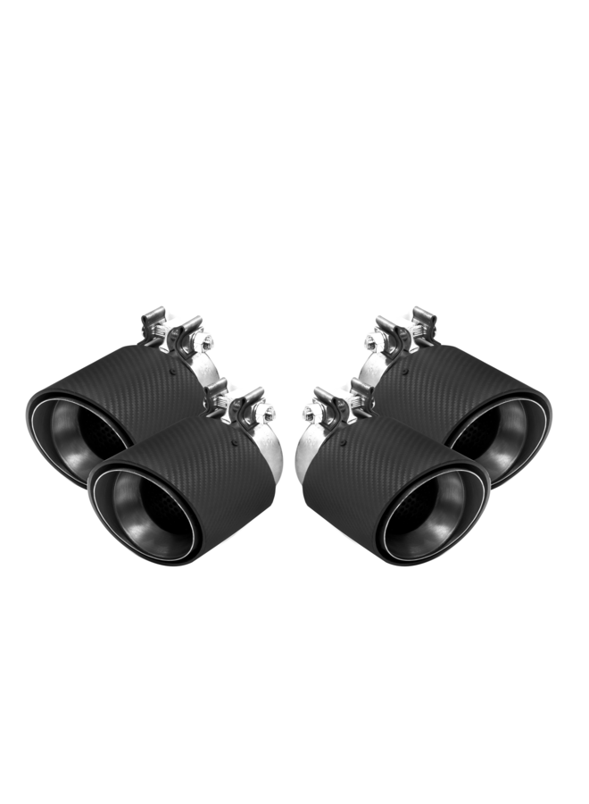 Il s'agit d'un ensemble d'embouts de garniture d'échappement en carbone pour BMW G90 G99 M5