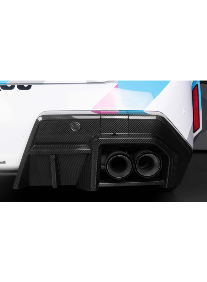 Este é um conjunto de pontas de acabamento de escapamento de carbono BMW G90 G99 M5