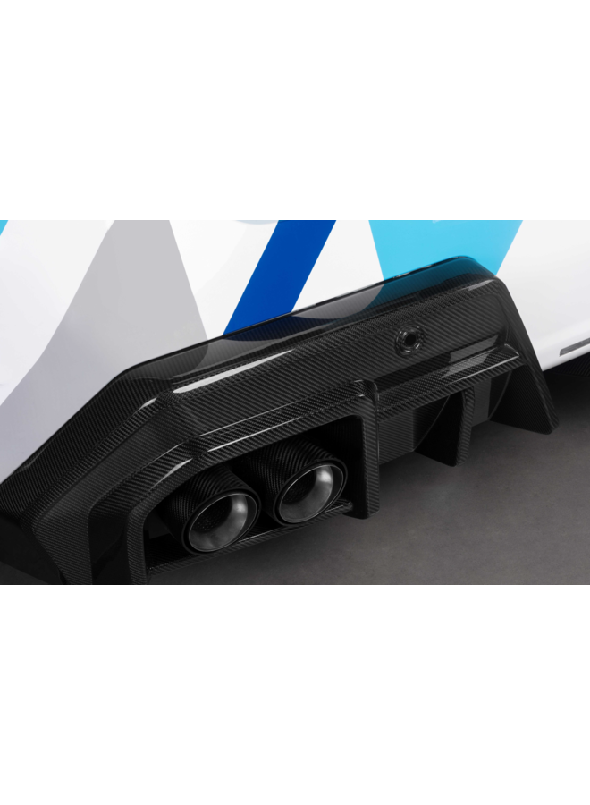 Il s'agit d'un ensemble d'embouts de garniture d'échappement en carbone pour BMW G90 G99 M5