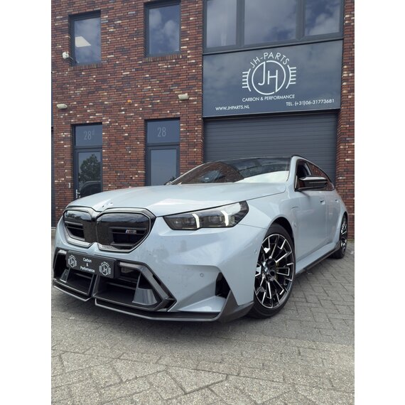 Cortador de lábios dianteiro BMW G90 G99 M5 Carbon MP