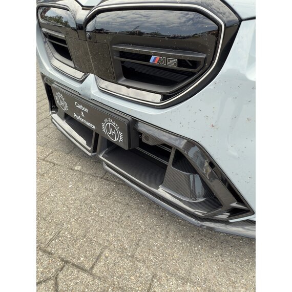 Duto de admissão de ar do para-choque dianteiro de carbono BMW G90 G99 M5