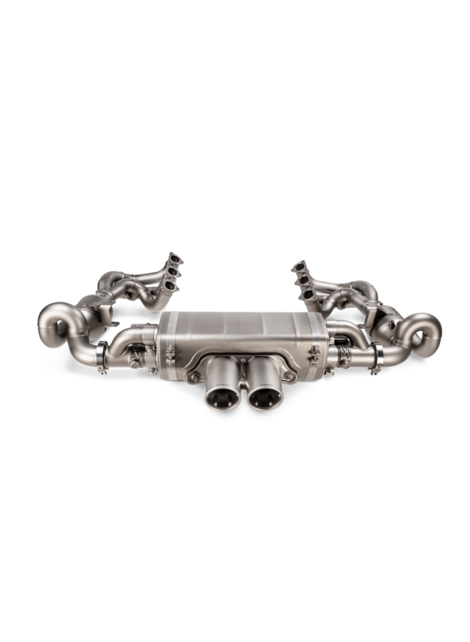 Es handelt sich um einen Porsche 992 . 2 GT3 & GT3 Touring Akrapovic Auspuff