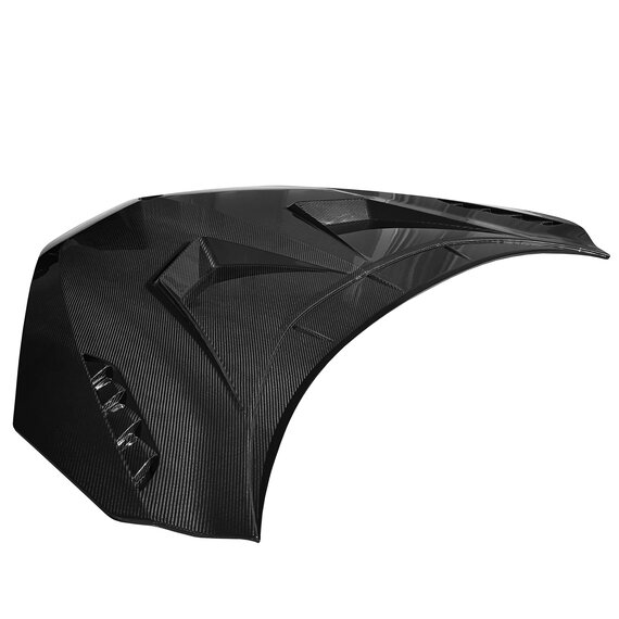 Faldón del capó de carbono del Lamborghini Revuelto