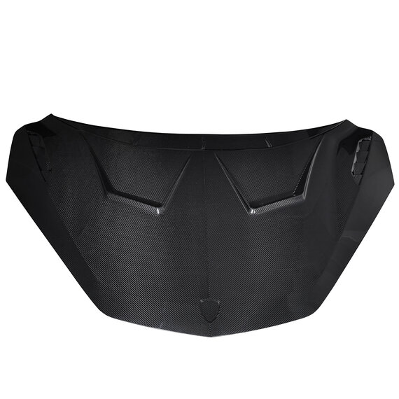 Faldón del capó de carbono del Lamborghini Revuelto
