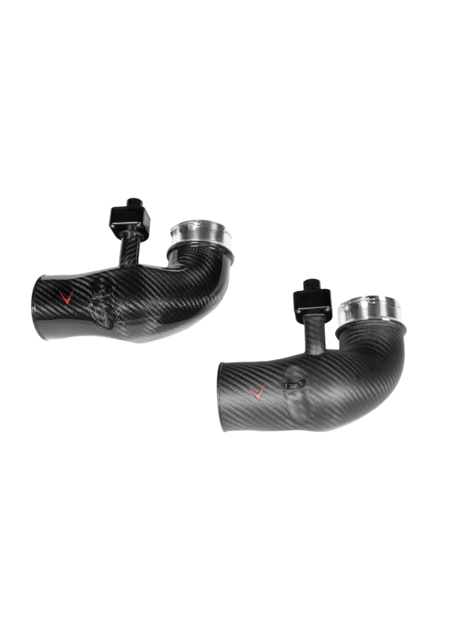 Tube d'admission turbo en carbone Eventuri BMW G90 G99 M5