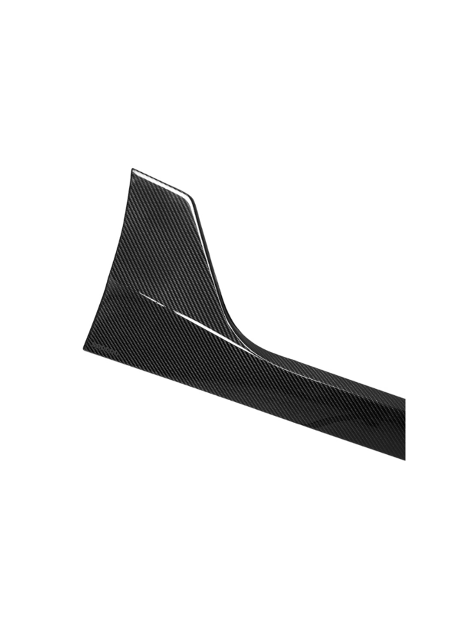 Este es un conjunto de extensiones de faldón lateral de carbono SQ para BMW G90 G99 M5