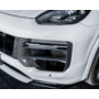 Este é um conjunto de para-choques de carbono Porsche Cayenne Turbo GT 2024+ com grade de proteção