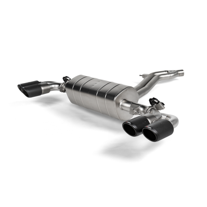 Akrapovic Porsche cayenne / Cayenne e-hybrid coupe uitlaat systeem