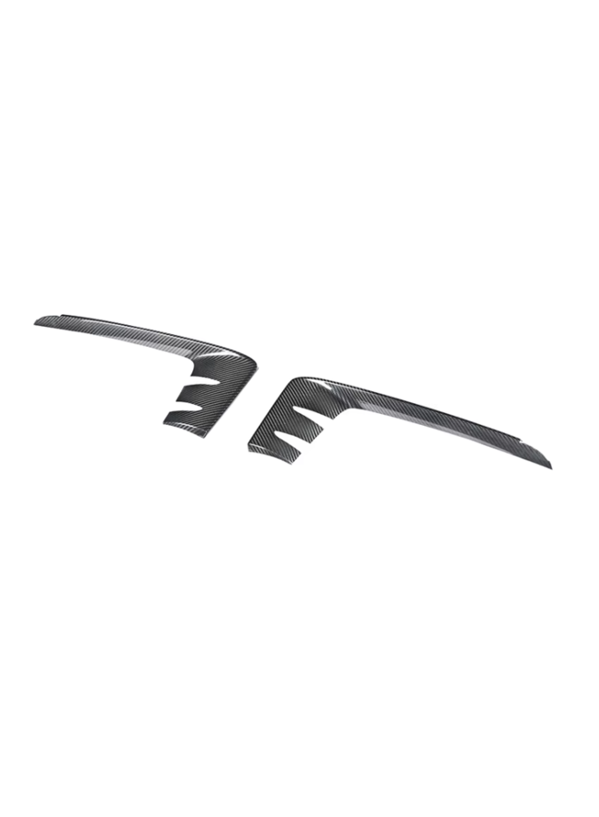 Dit betreft een set Porsche Cayenne / Cayenne coupe carbon bumper grill cover 2024+