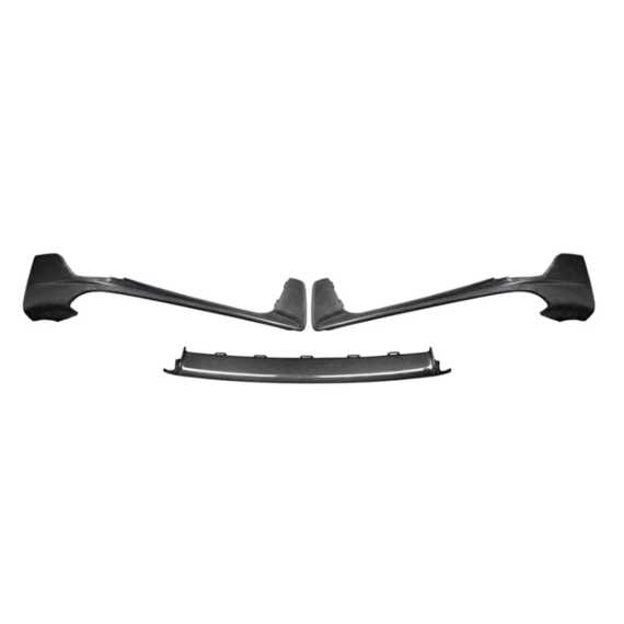 Divisor de labio delantero de carbono Porsche 911 992 Turbo S Parachoques de diseño deportivo