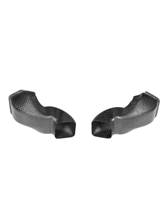 This is a set of Eventuri BMW G87 M2 Carbon air scoop air intake