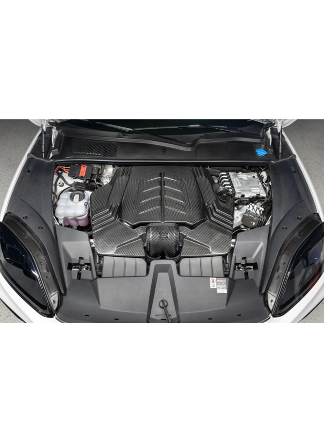 Il s'agit d'un système d'admission en carbone Eventuri Porsche Cayenne 2024+ Turbo S | GT | GTS