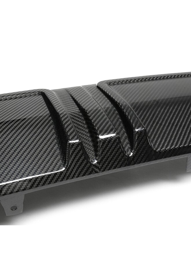 Isto diz respeito a um conjunto de difusores de carbono P para BMW Série 3 G20 G21 LCI.