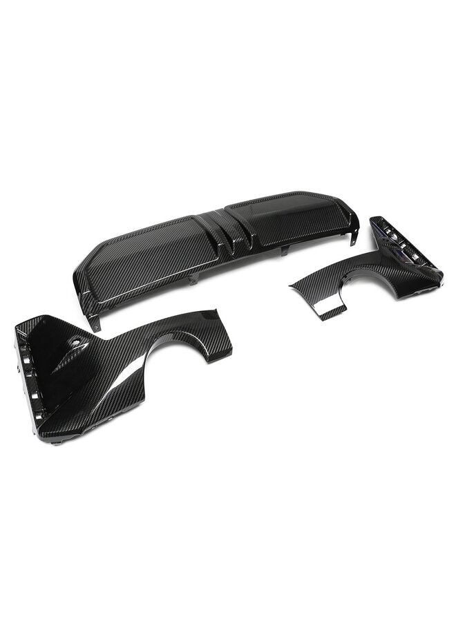 Kit diffusore in carbonio P per BMW Serie 3 G20 G21 LCI