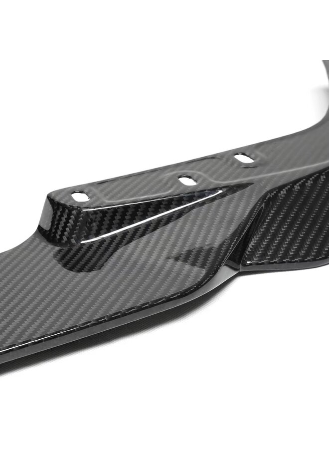 Questo è uno splitter anteriore in carbonio P per BMW G20 G21 Serie 3 LCI