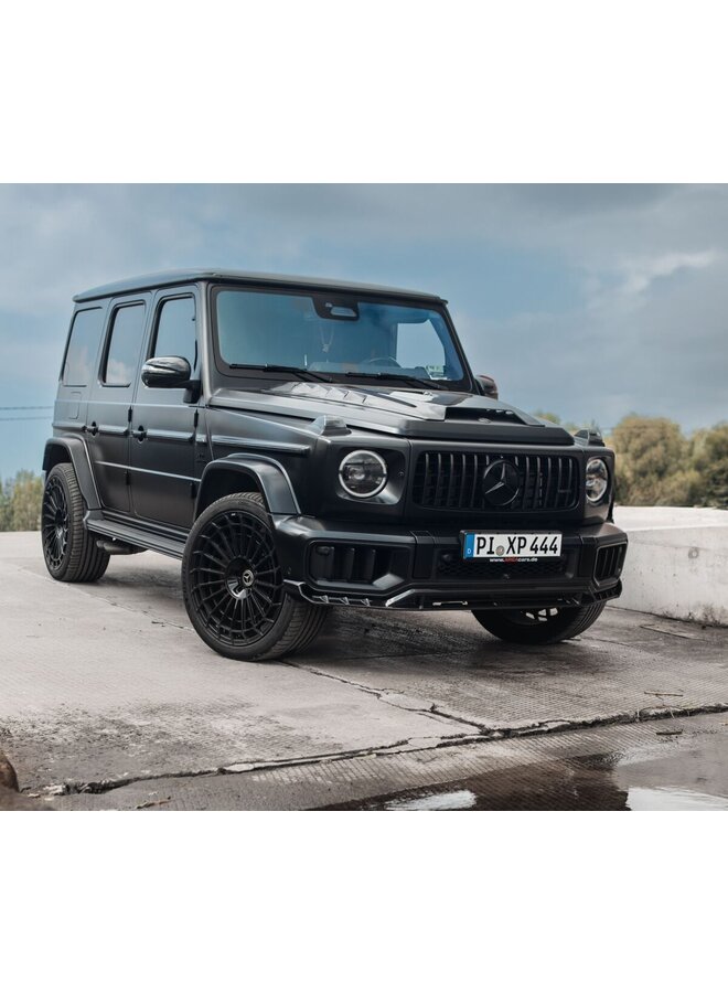 Es handelt sich um einen Mercedes G63 W465 Carbon Frontlippe Splitter NP2